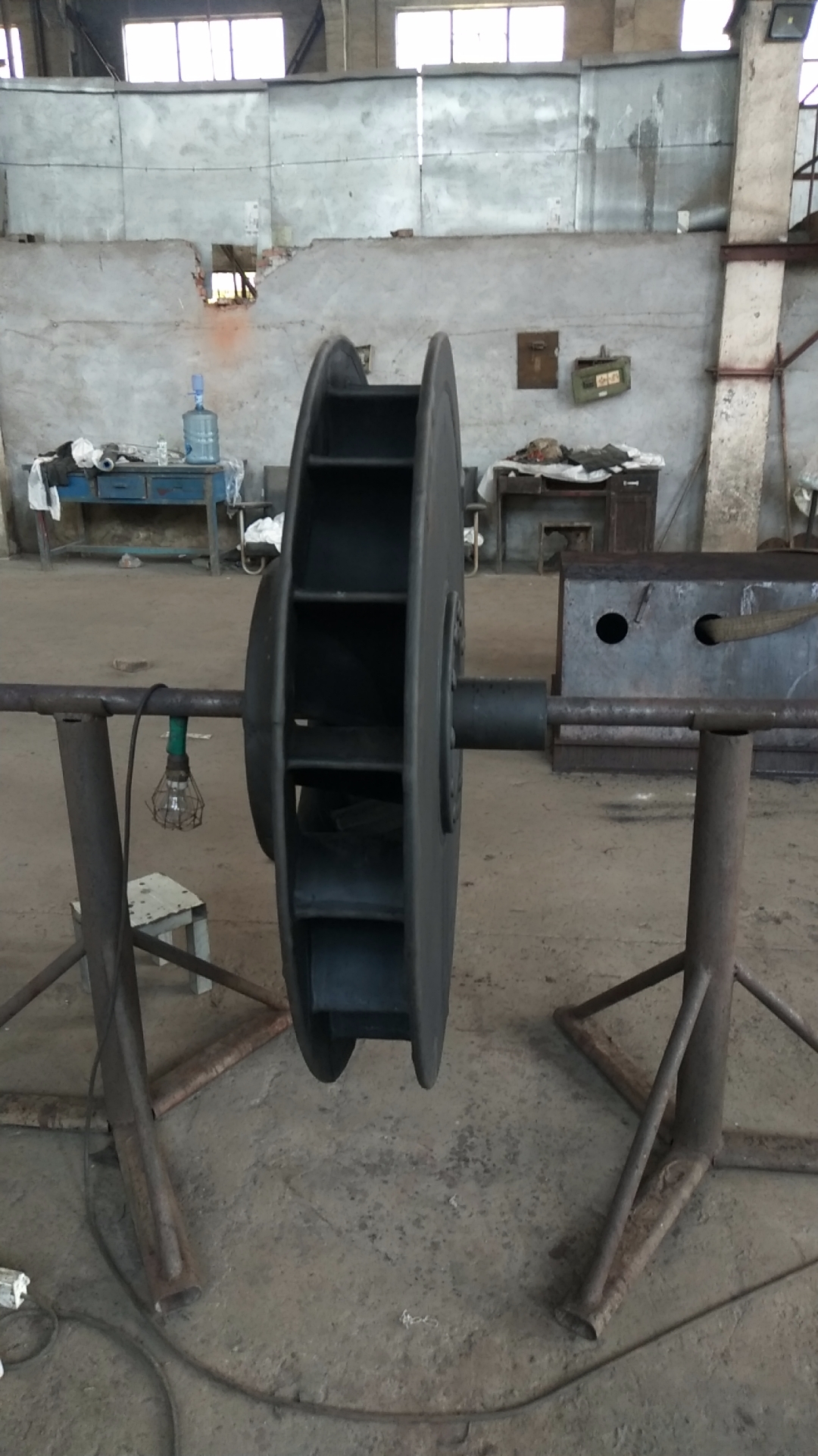 外襯防腐橡膠型風(fēng)葉